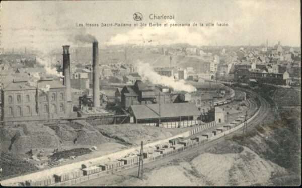 Charleroi Wallonie Charleroi Fosses Sacre-madame Ste. Barb