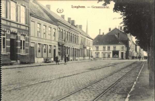 Iseghem Flandre Graanmarkt