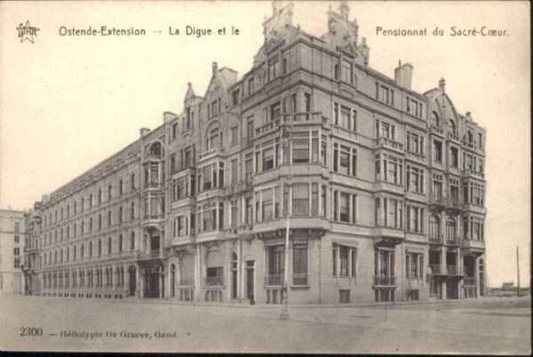 Ostende Oostende Ostende Extension Digue Pensionnat Sacr