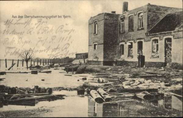 Ypern Ypres Ypern Überschwemmung