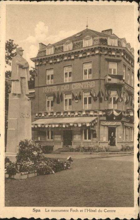 Spa Liege Spa Monument Foch Hotel Centre