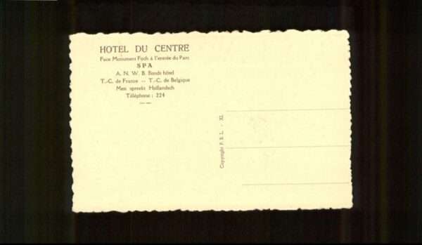 Spa Liege Spa Monument Foch Hotel Centre – Bild 2