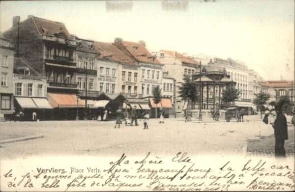 Verviers Liege Wallonie Verviers Place Verte