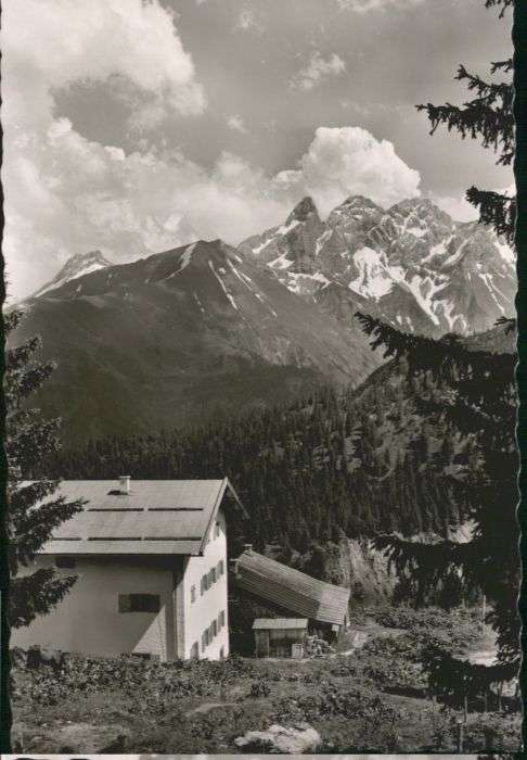 Riezlern Kleinwalsertal Vorarlberg Riezlern Kanzelwand Ferienheim Deutsche