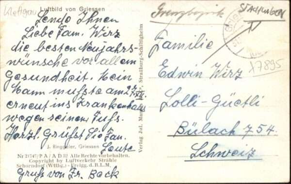 Griessen Klettgau Fliegeraufnahme – Bild 2