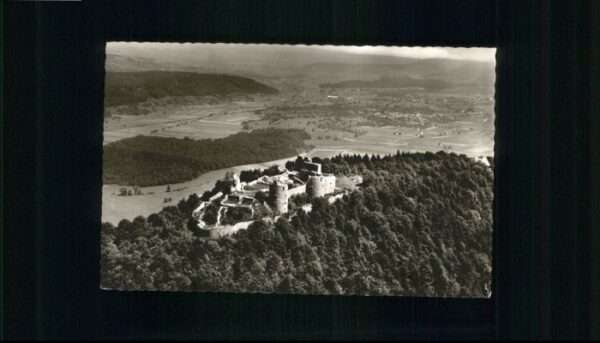 Griessen Klettgau Küssaburg Schwarzwald Fliegeraufnahme