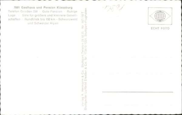 Griessen Klettgau Küssaburg Schwarzwald Fliegeraufnahme – Bild 2