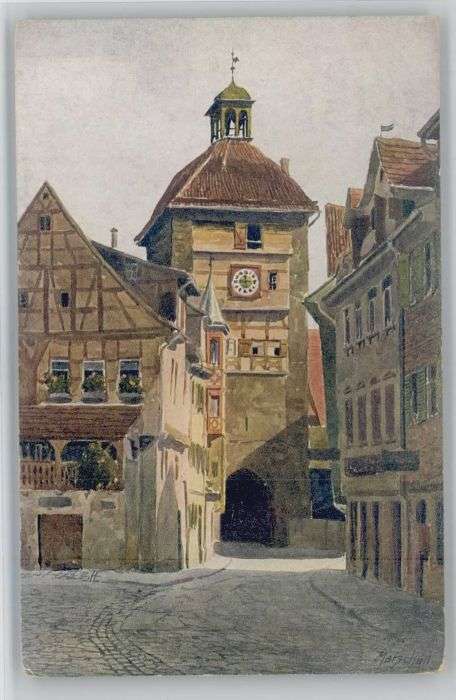 Marschall Vinzenz Esslingen Neckar Künstler Marschall Wol