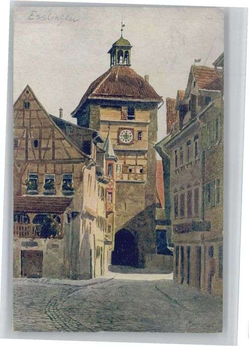 Marschall Vinzenz Esslingen Neckar Künstler Marschall Wol