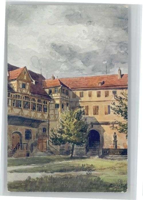Marschall Vinzenz Tübingen Schlosshof Künstler Marschall