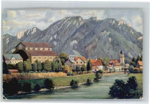 Marschall Vinzenz Oberammergau Künstler V. Marschall Pass