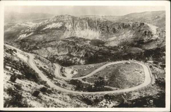 Gourdon Alpes-Maritimes Lacets Gorges Loup