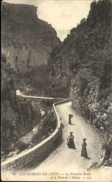 Gourdon Alpes-Maritimes Gorges Loup Pont