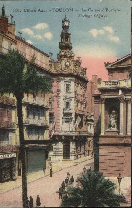 Toulon Var Toulon Caisse Epargne Saings Office