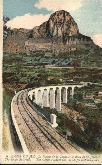 Saint-Jeannet Grasse Viaduc Baou