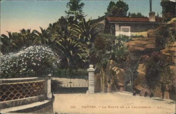Cannes Alpes-Maritimes Cannes Route Californie