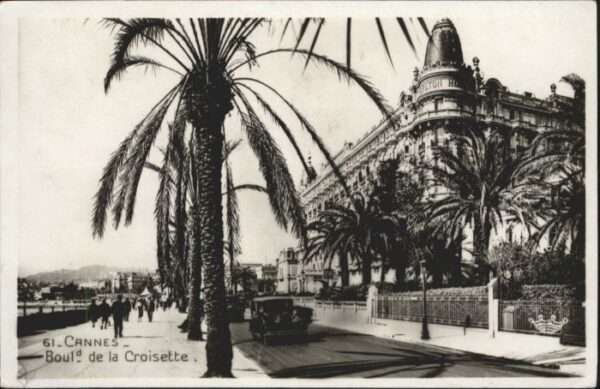 Cannes Alpes-Maritimes Cannes Boul Croisette