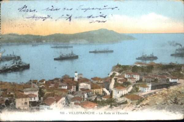 Villefranche-sur-Mer Villefranche Rade Escadre