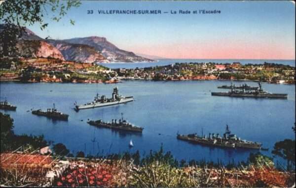 Villefranche-sur-Mer Villefranche Rade Escadre