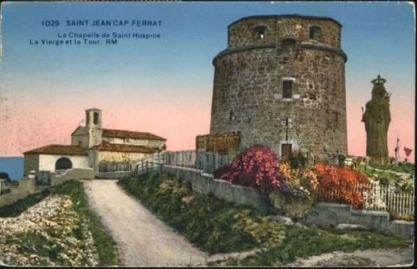 Saint-Jean-Cap-Ferrat Chapelle Saint Hospice Vierge Tour