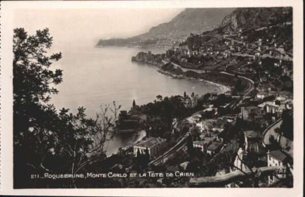 Roquebrune-Cap-Martin Monte Carlo Tete Chien