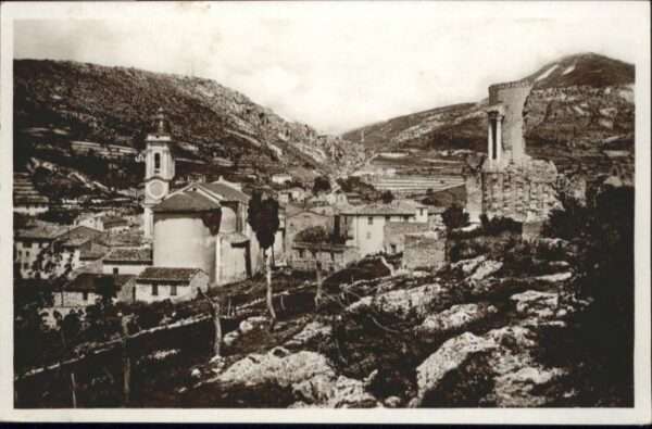 La Turbie Eglise Tour Auguste