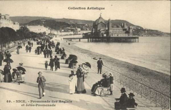 Nice Alpes Maritimes Nice Promenade Anglais Jetee