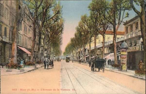 Nice Alpes Maritimes Nice Avenue Victoire