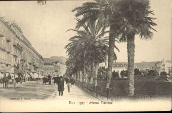 Nice Alpes Maritimes Nice Avenue Massena