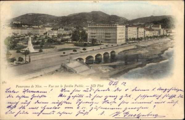 Nice Alpes Maritimes Nice Jardin Public