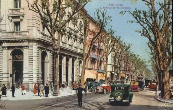 Nice Alpes Maritimes Nice Avenue Victoire