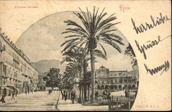 Nice Alpes Maritimes Nice Avenue Massena