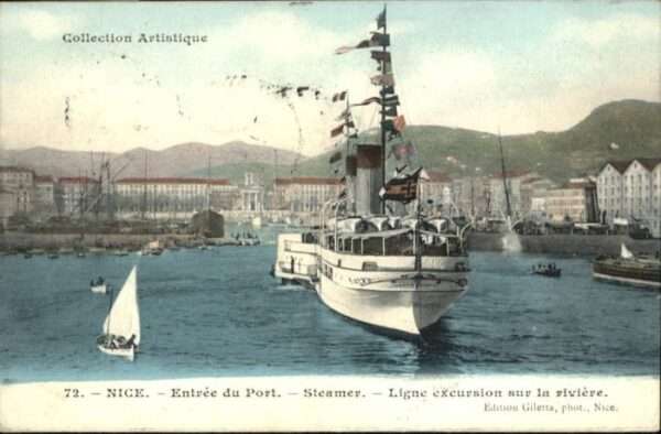 Nice Alpes Maritimes Nice Port Steamer