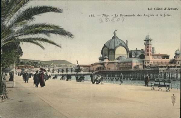 Nice Alpes Maritimes Nice Promenade Anglais Jetee