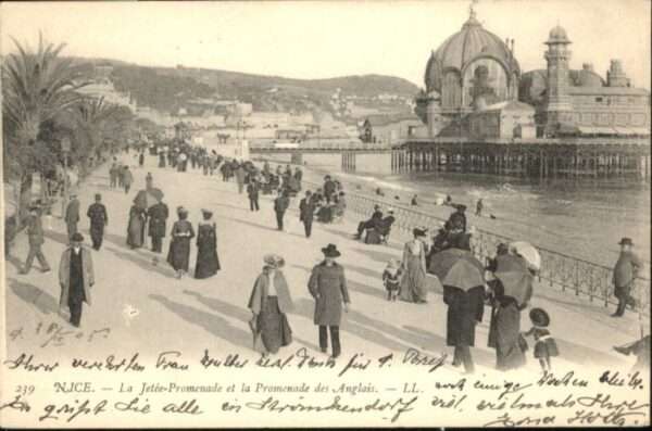 Nice Alpes Maritimes Nice Promenade Anglais Jetee