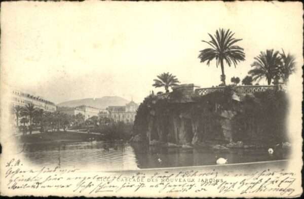 Nice Alpes Maritimes Nice Cascade Jardin