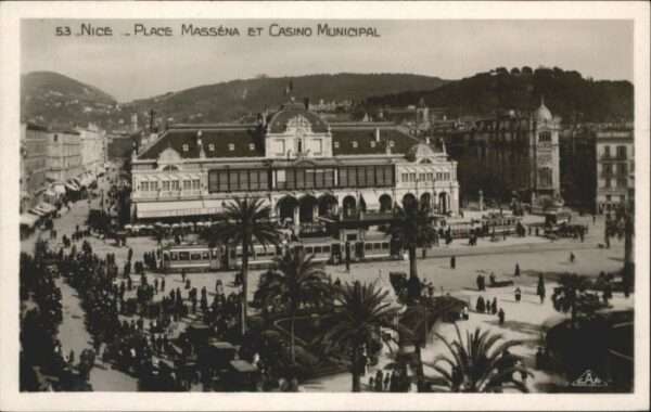 Nice Alpes Maritimes Nice Place Massena Casino