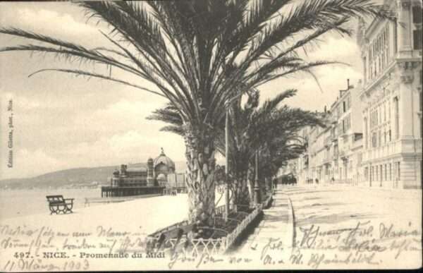 Nice Alpes Maritimes Nice Promenade Midi