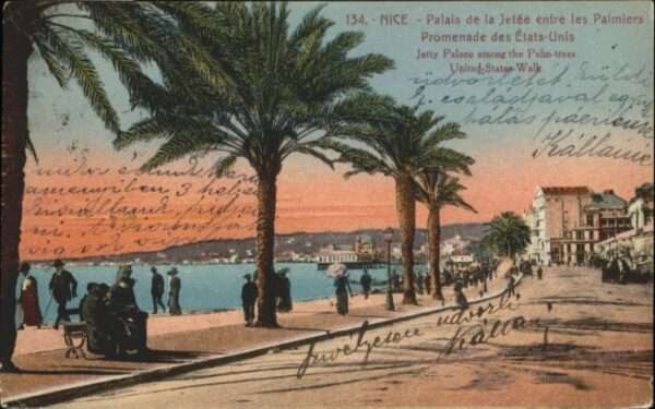 Nice Alpes Maritimes Nice Palais Jetee Etats-Unis