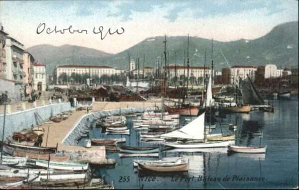 Nice Alpes Maritimes Nice Port Bateau Plaisance