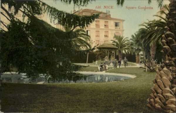 Nice Alpes Maritimes Nice Square Gambetta