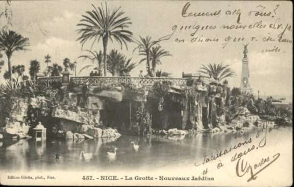 Nice Alpes Maritimes Nice Grotte Jardin