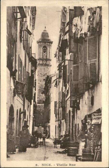 Nice Alpes Maritimes Nice Vieille Rue