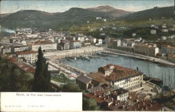 Nice Alpes Maritimes Nice Port Observatoire