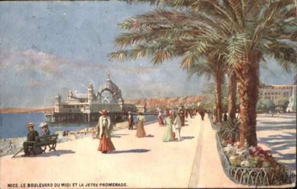 Nice Alpes Maritimes Nice Boulevard Mide Jetee Promenade
