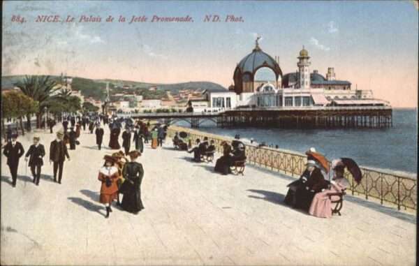 Nice Alpes Maritimes Nice Palais Jetee Promenade