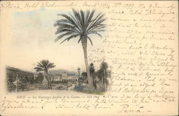 Nice Alpes Maritimes Nice Jardin Casino