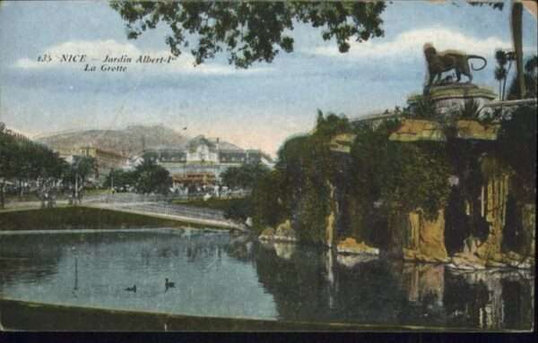 Nice Alpes Maritimes Nice Jardin Albert Grotte