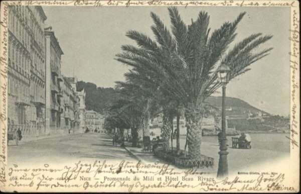 Nice Alpes Maritimes Nice Promenade Midi Hotel Beau Rivage