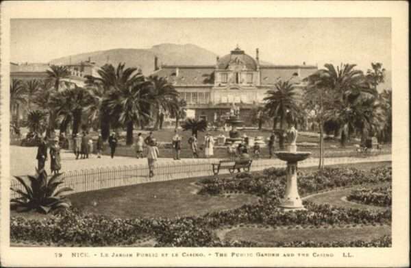 Nice Alpes Maritimes Nice Jardin Public Casino
